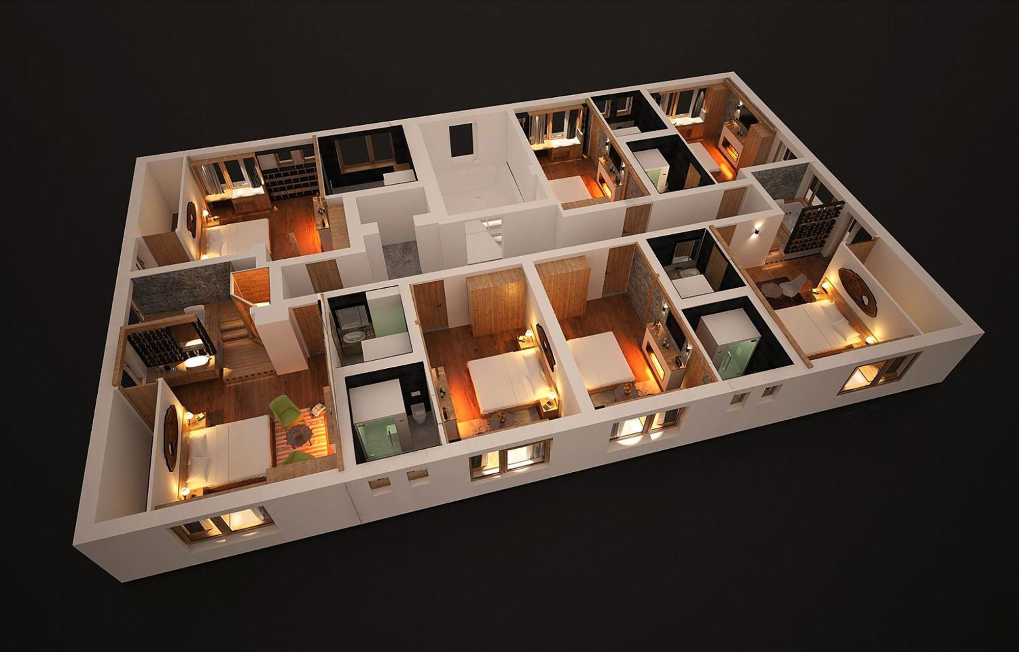 The Dom Hotel - The Dom Collection Saas Fee Exteriör bild