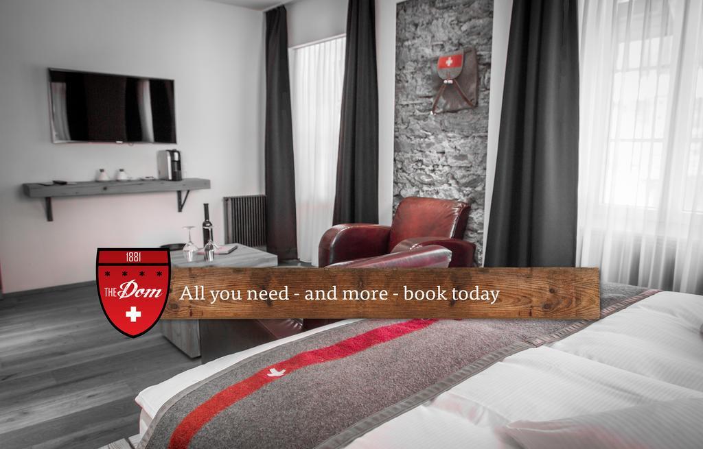 The Dom Hotel - The Dom Collection Saas Fee Exteriör bild