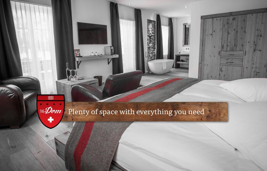 The Dom Hotel - The Dom Collection Saas Fee Exteriör bild