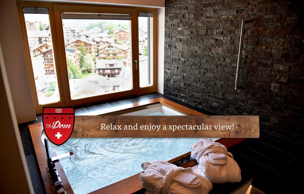 The Dom Hotel - The Dom Collection Saas Fee Exteriör bild