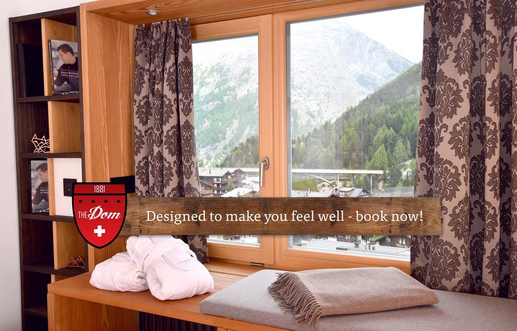 The Dom Hotel - The Dom Collection Saas Fee Exteriör bild