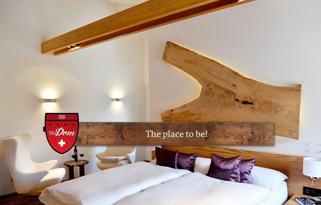 The Dom Hotel - The Dom Collection Saas Fee Exteriör bild