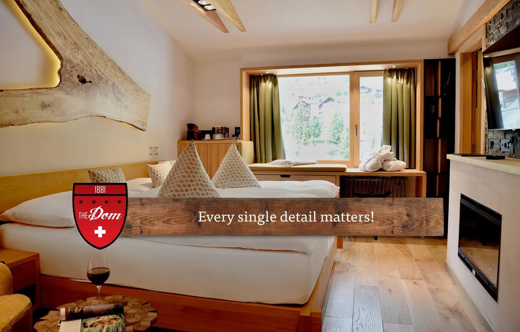 The Dom Hotel - The Dom Collection Saas Fee Exteriör bild