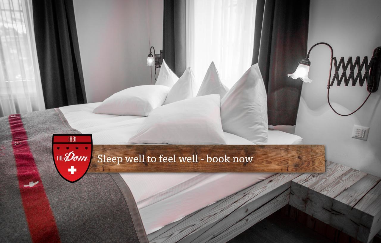 The Dom Hotel - The Dom Collection Saas Fee Exteriör bild